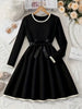 Bohemian Fashion Elegant Knitted Dress