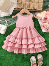 Sleeveless, Button Detail Chic Summer Princess Dress