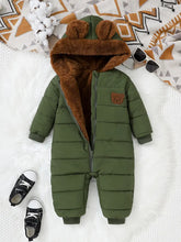 Casual Solid Color Loose Fit with Padded Jumpsuit