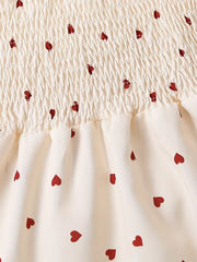 Ramadan Adorable Heart-Print Tunic Dress