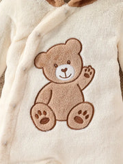 Baby Plush-Lined Footed Romper