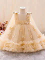 Cute Sweet Tulle A-line Gown Dress