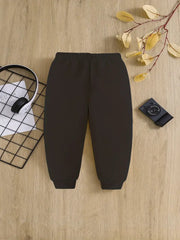 Fleece Lining Casual Jogger Sweatpants