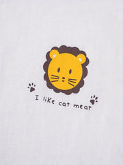 3pcs Cotton Tank Tops with Cute Animal Print