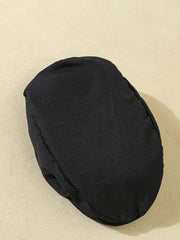 Three-Piece Bow Polka Dot Short Sleeve Shirt + Gray Shorts with Straps + Hat