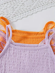 2pcs Summer Slingback Top