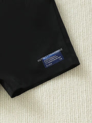 Three-piece Set of Solid Color Shorts