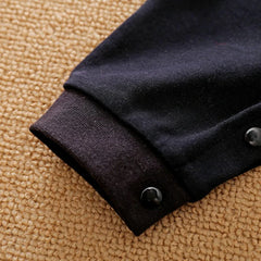Gentleman's Polo One-piece Suit With Red Bow
