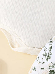 Casual Shorts Sleeve Bubble Sleeve Romper