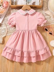 Short-Sleeve Princess Dress