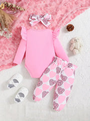 2pcs "The Princess Has Arrived" Print Casual Outdoor Set