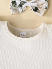 Casual Shorts Sleeve Bubble Sleeve Romper