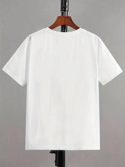 Short-Sleeve T-Shirt Cute And Cool Bee And Letter Print Cartoon Design