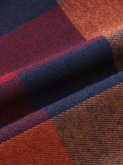 Casual Button-Up Classic Plaid Long Sleeve Shirt