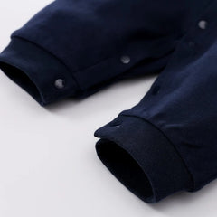 Gentleman's Polo One-piece Suit With Black Bow & Red Strips