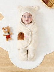 Cozy Bear-Themed Plush Footed Clothing