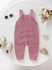 Unisex Bodysuit with Heart Jacquard