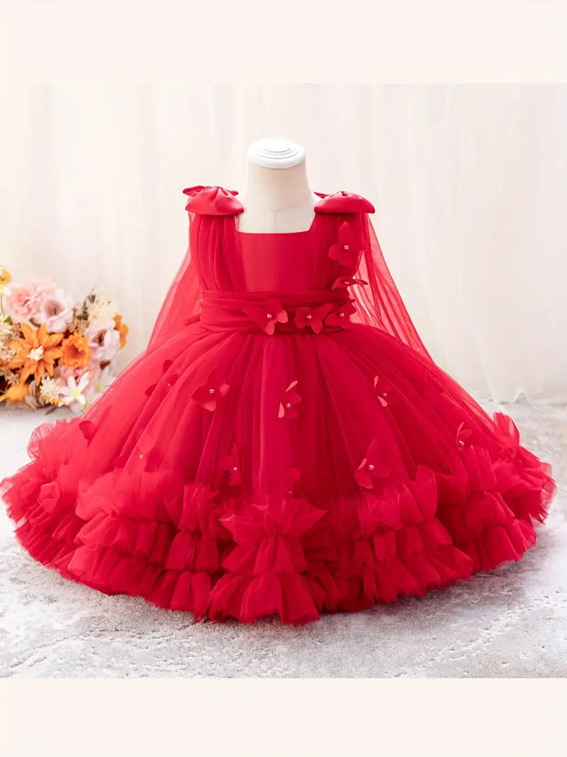 Cute Sweet Tulle A-line Gown Dress