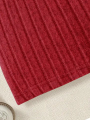 Solid Color Ruffled Sleeve Long Sleeve Dress with Bow Detail