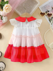Multi-Color Patchwork Dress