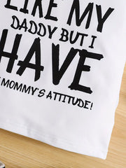 t I Have My Mommy's Attitude' T-Shirt