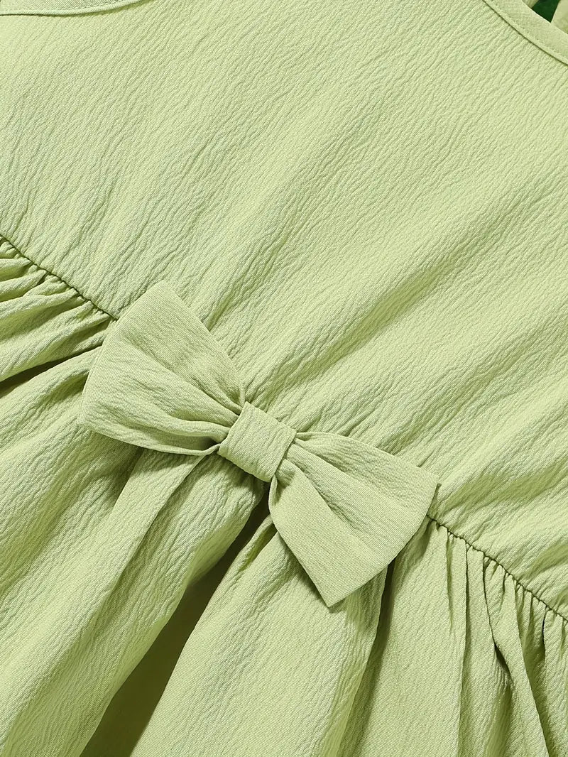 Sleeveless, Button Detail Chic Summer Princess Dress