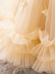 Cute Sweet Tulle A-line Gown Dress