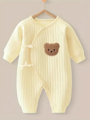 Newborn Baby's Breathable Comfy Cotton Bodysuit