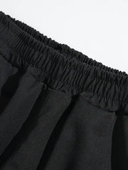 Casual Shorts Bottoms Drawstring Waist Pants