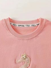 Lace Swan T-Shirt