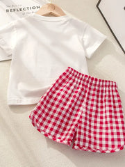 Short Sleeve and Shorts Sweet Set