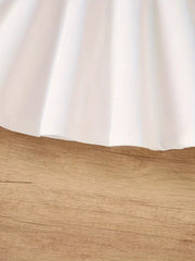 Summer Sleeveless Polo Dress with Heart Print & Stripes