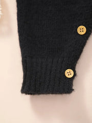 Floral Embroidered Knitted Romper