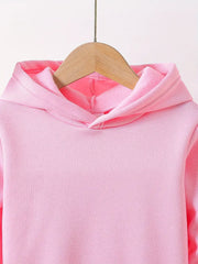 Two-Piece Set with Hood And Fleece