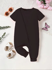 Half Sleeve Casual Romper