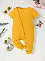 Half Sleeve Casual Romper