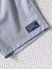 Three-piece Set of Solid Color Shorts