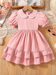 Short-Sleeve Princess Dress