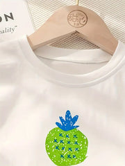 Short Sleeve and Shorts Sweet Set