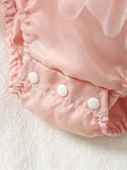 Elegant Floral Embroidered Puff Sleeve Tutu Dress - FD 🚀