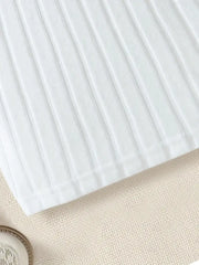 Solid Color Ruffled Sleeve Long Sleeve Dress with Bow Detail