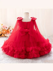 Cute Sweet Tulle A-line Gown Dress