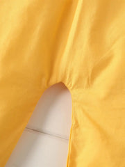 Casual Loose-fit Solid Sleeveless Spaghetti Strap Harem Pants