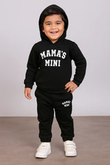 Mamas Mini Hooded Fleece Shirt & Trouser -