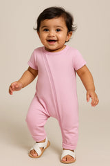 Half Sleeve Casual Romper