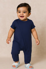Half Sleeve Casual Romper