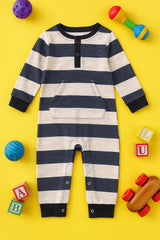 Cozy Full Sleeve With Front Pocket Rompers