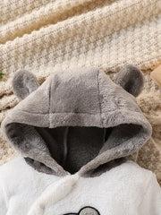 Baby Plush-Lined Footed Romper