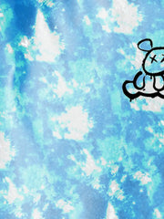 Pattern Bunny Graphic Short Sleeve T-shirt Tops
