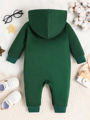 1pc Cute Cartoon Snake Year New Year Print Baby Long Sleeve Romper